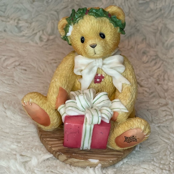 Cherished Teddies MARGY “I’m Wrapping up a Little Holiday Joy to Send Your Way” - Picture 4 of 5